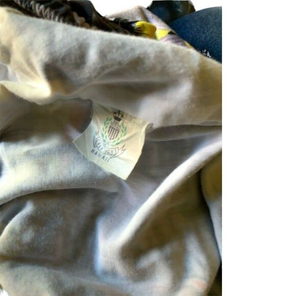 Vintage Royal Creations Hawaiian Swim Trunks  Aloha Surf Tiki  Drawstring  Small - Picture 2 of 8